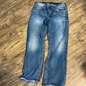 Silver jeans
